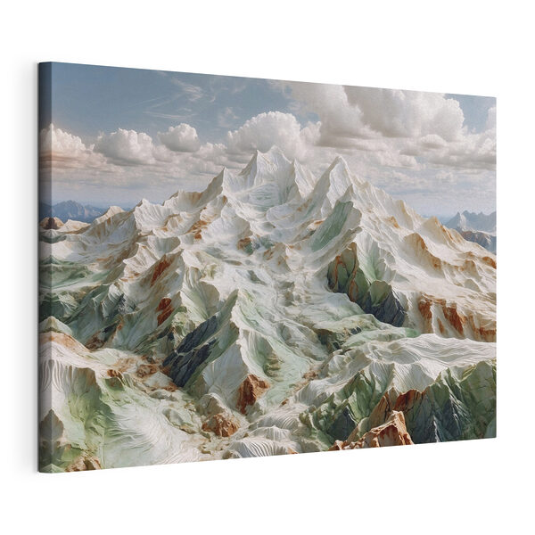 Wandbilder Verschneiter Berg mit Wolken am Himmel (Artikelnummer: s48833) Wandbilder Wandbilder Verschneiter Berg mit Wolken am Himmel (Artikelnummer: s48833)