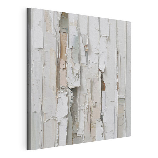 Wandbilder Weiß lackiertes Holz mit zerrissenen Papierstücken (Artikelnummer: s48877) Wandbilder Wandbilder Weiß lackiertes Holz mit zerrissenen Papierstücken (Artikelnummer: s48877)