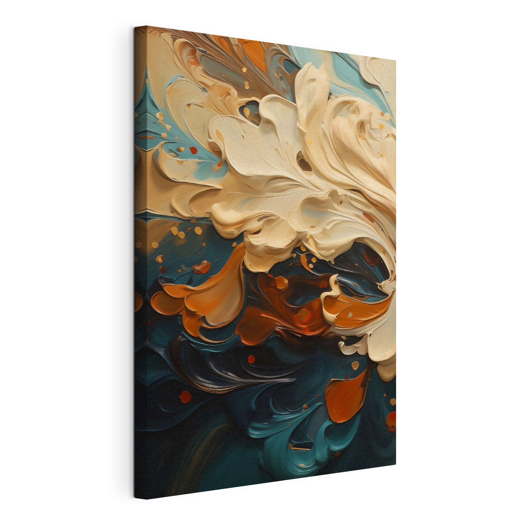- Flowing colors in dynamic harmony