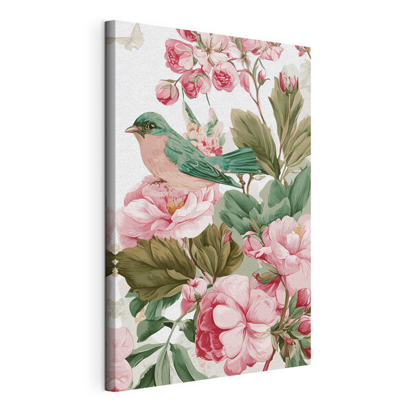Wandbilder Wandbilder Vogel auf einer Blume (Artikelnummer: s48919)