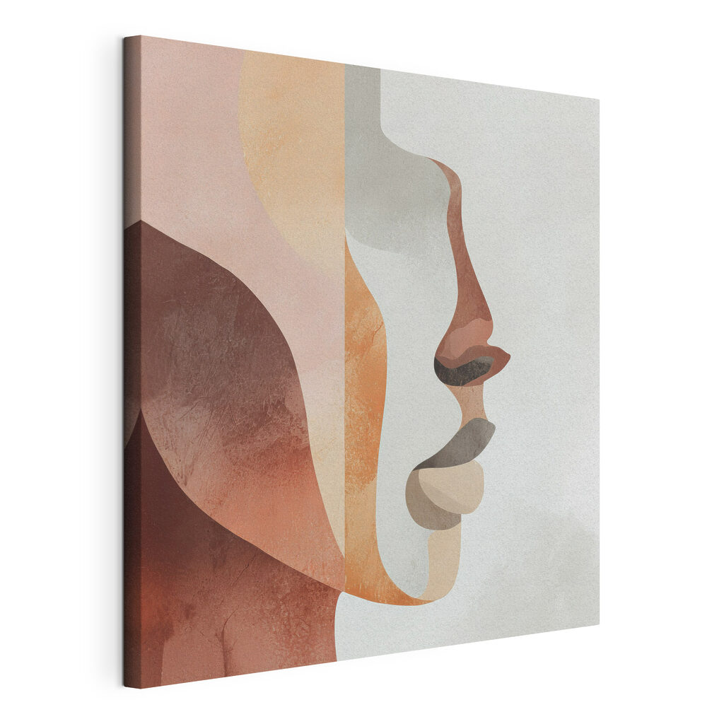 Profile of a woman