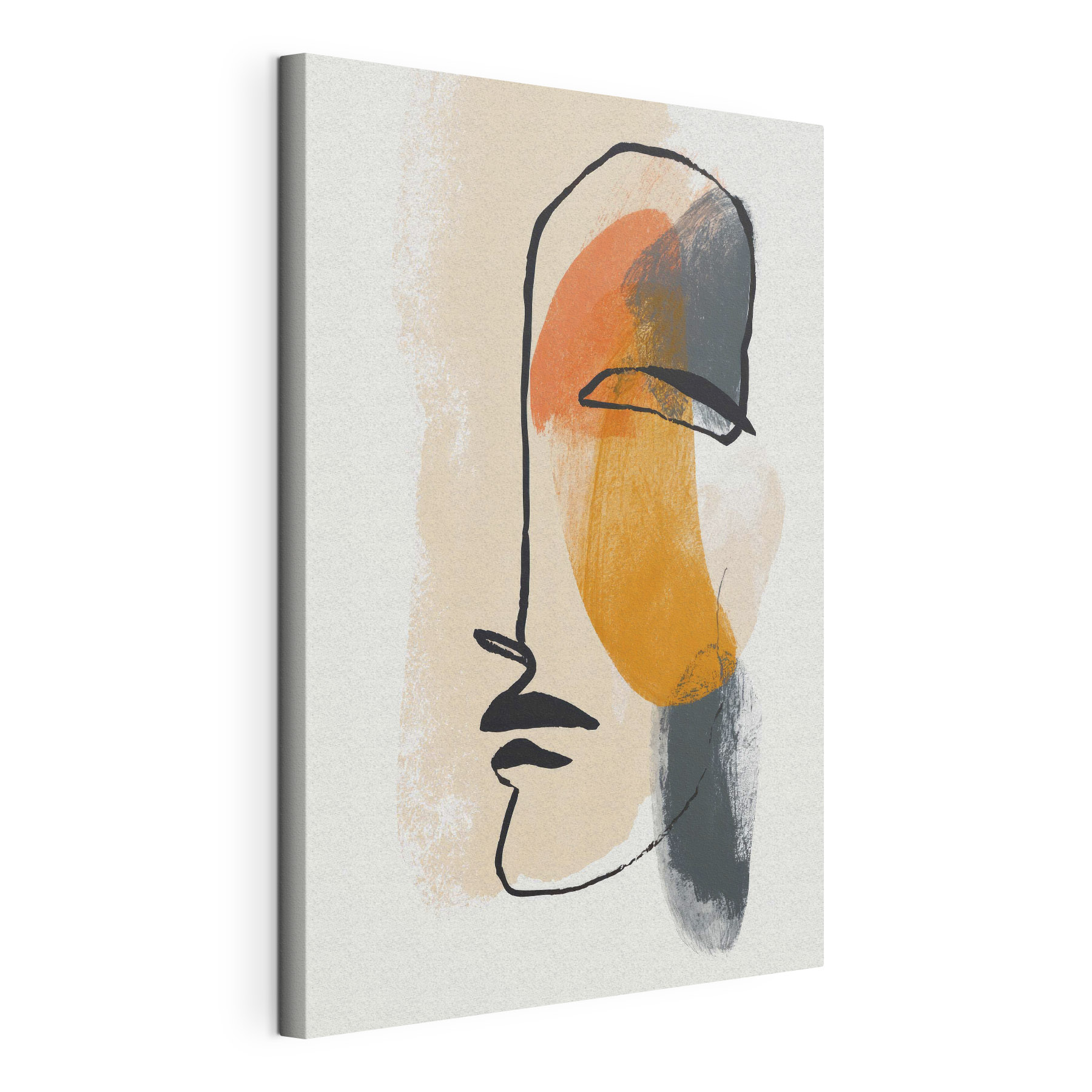 Painting of a face Painting of a face