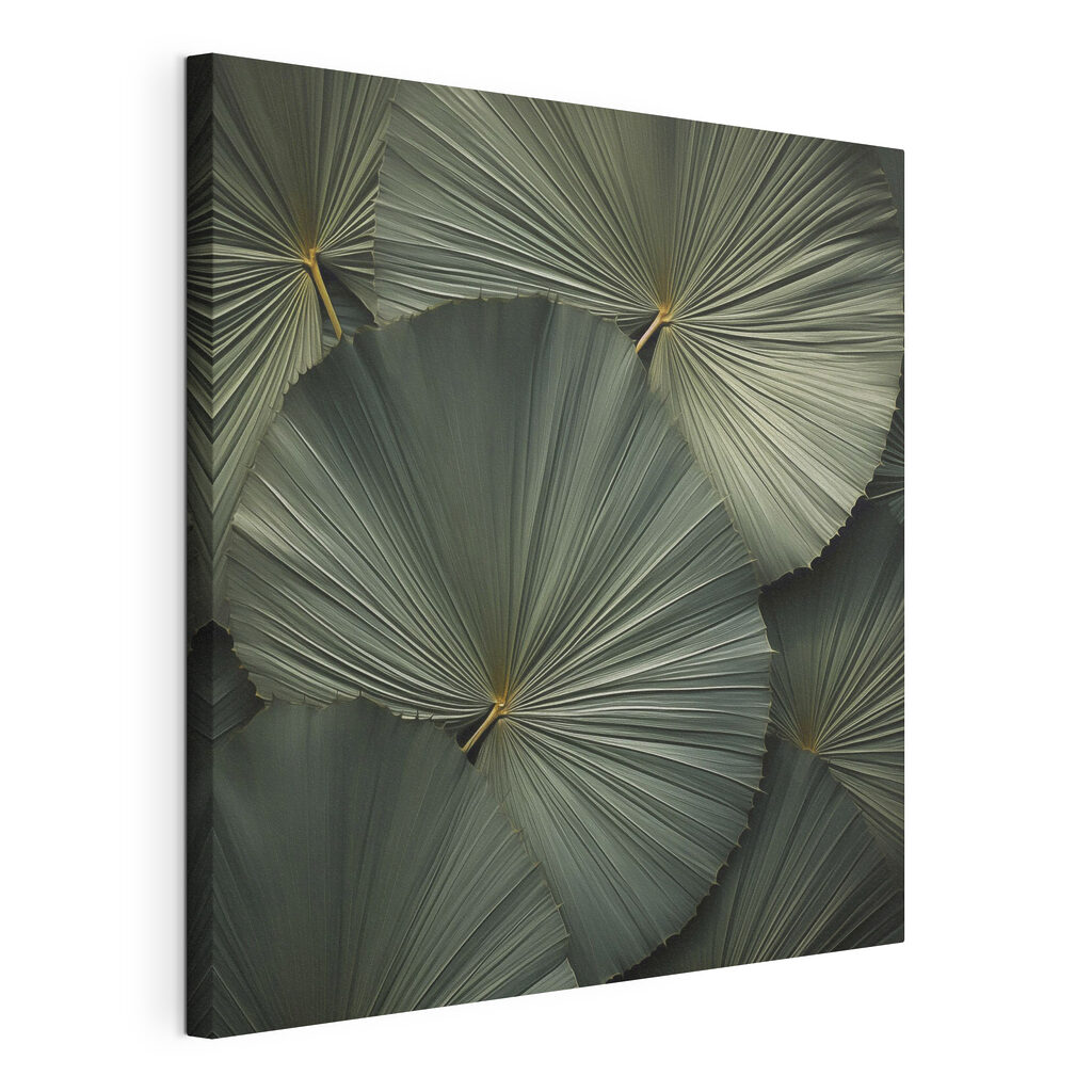 Group of large green leaves