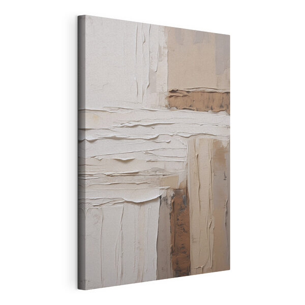 Wandbilder Weißes und braunes Kunstwerk (Artikelnummer: s48982) Wandbilder Wandbilder Weißes und braunes Kunstwerk (Artikelnummer: s48982)