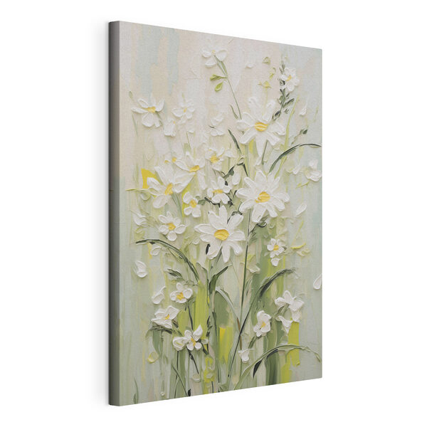 Wandbilder Wandbilder Blumenmalerei an einer Wand (Artikelnummer: s49068)