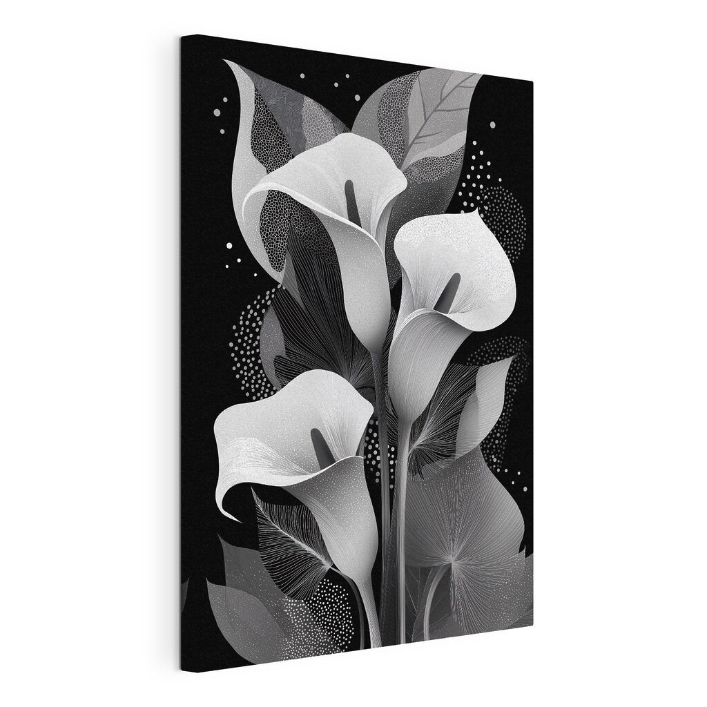 Elegante Blumenmuster auf dunklem Hintergrund Elegante Blumenmuster auf dunklem Hintergrund