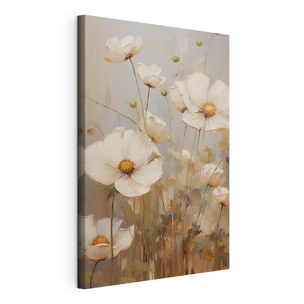 Wandbilder Gemälde mit weißen Blumen (Artikelnummer: s49159) Wandbilder Wandbilder Gemälde mit weißen Blumen (Artikelnummer: s49159)