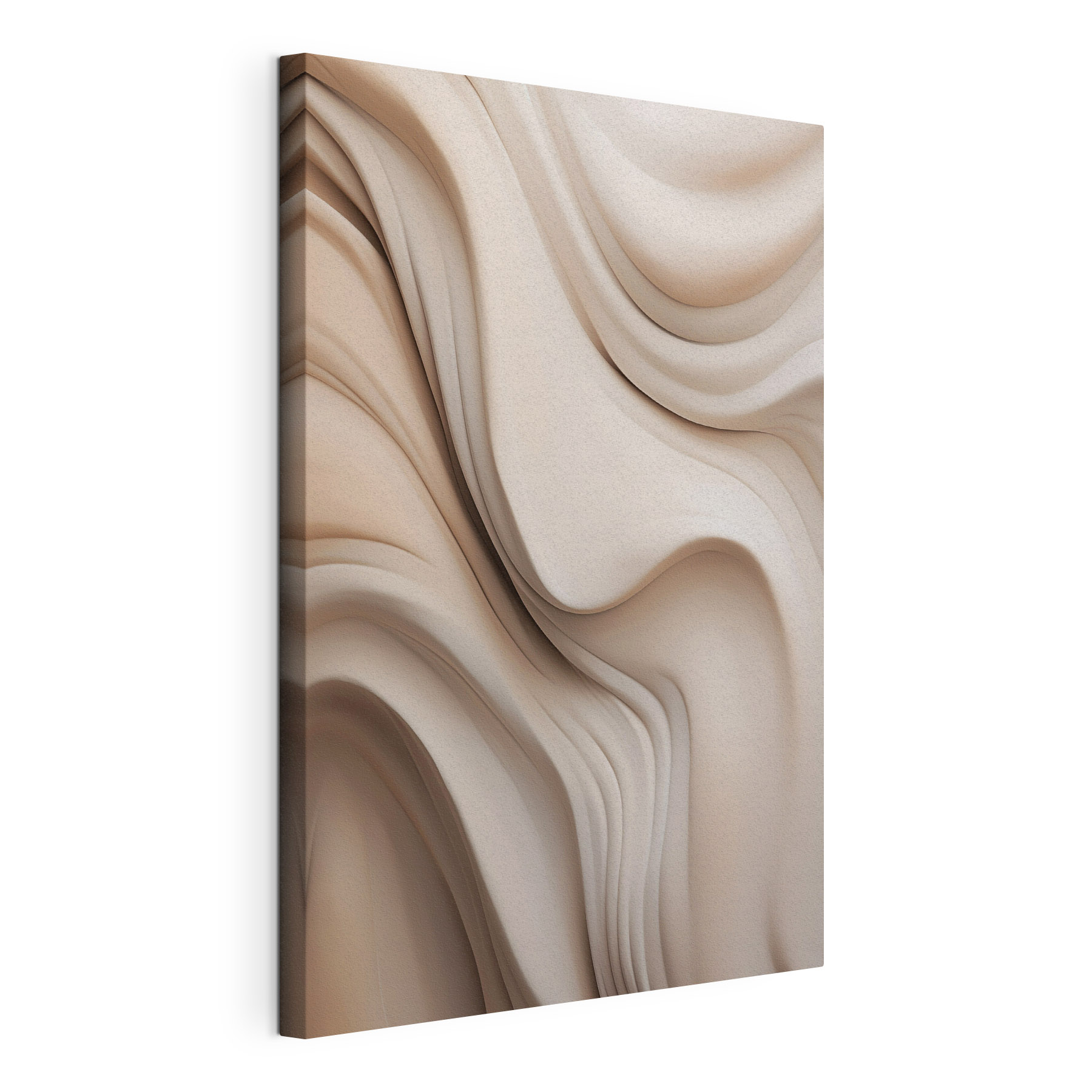 Flowing waves of soft hues Flowing waves of soft hues