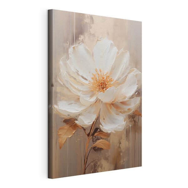 Wandbilder Gemälde einer weißen Blume (Artikelnummer: s49181) Wandbilder Wandbilder Gemälde einer weißen Blume (Artikelnummer: s49181)