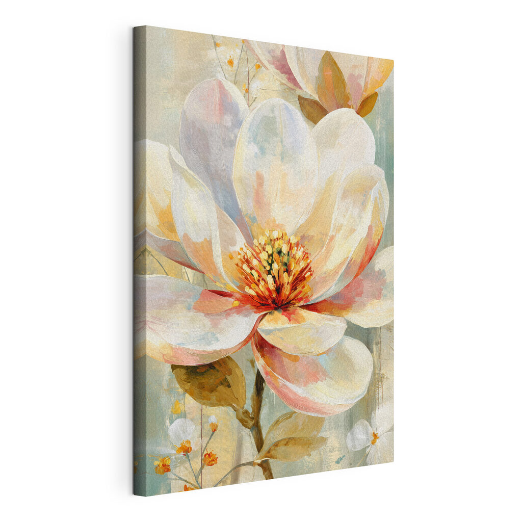 Delicate bloom in soft pastel hues Delicate bloom in soft pastel hues