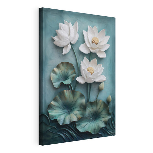 Wandbilder Weiße Blüten und grüne Blätter (Artikelnummer: s49204) Wandbilder Wandbilder Weiße Blüten und grüne Blätter (Artikelnummer: s49204)