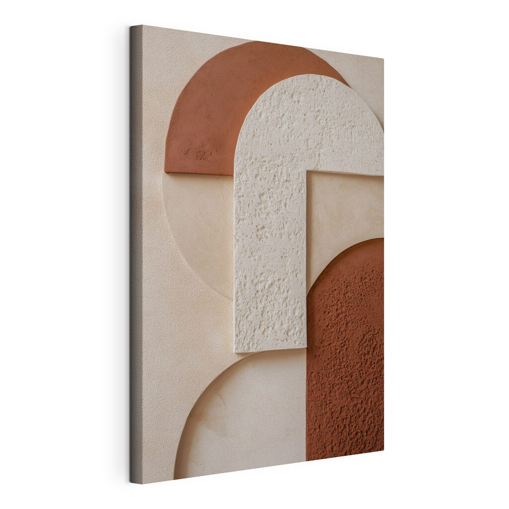 Subtle shapes and earthy tones Subtle shapes and earthy tones
