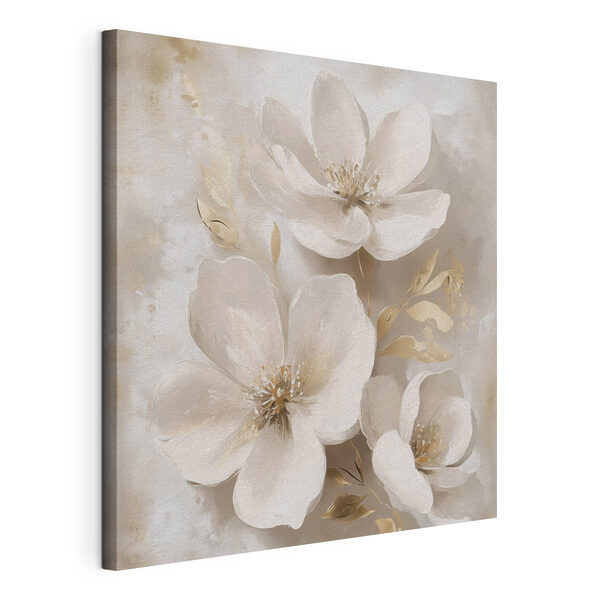 Wandbilder Gemälde mit weißen Blumen (Artikelnummer: s49217) Wandbilder Wandbilder Gemälde mit weißen Blumen (Artikelnummer: s49217)