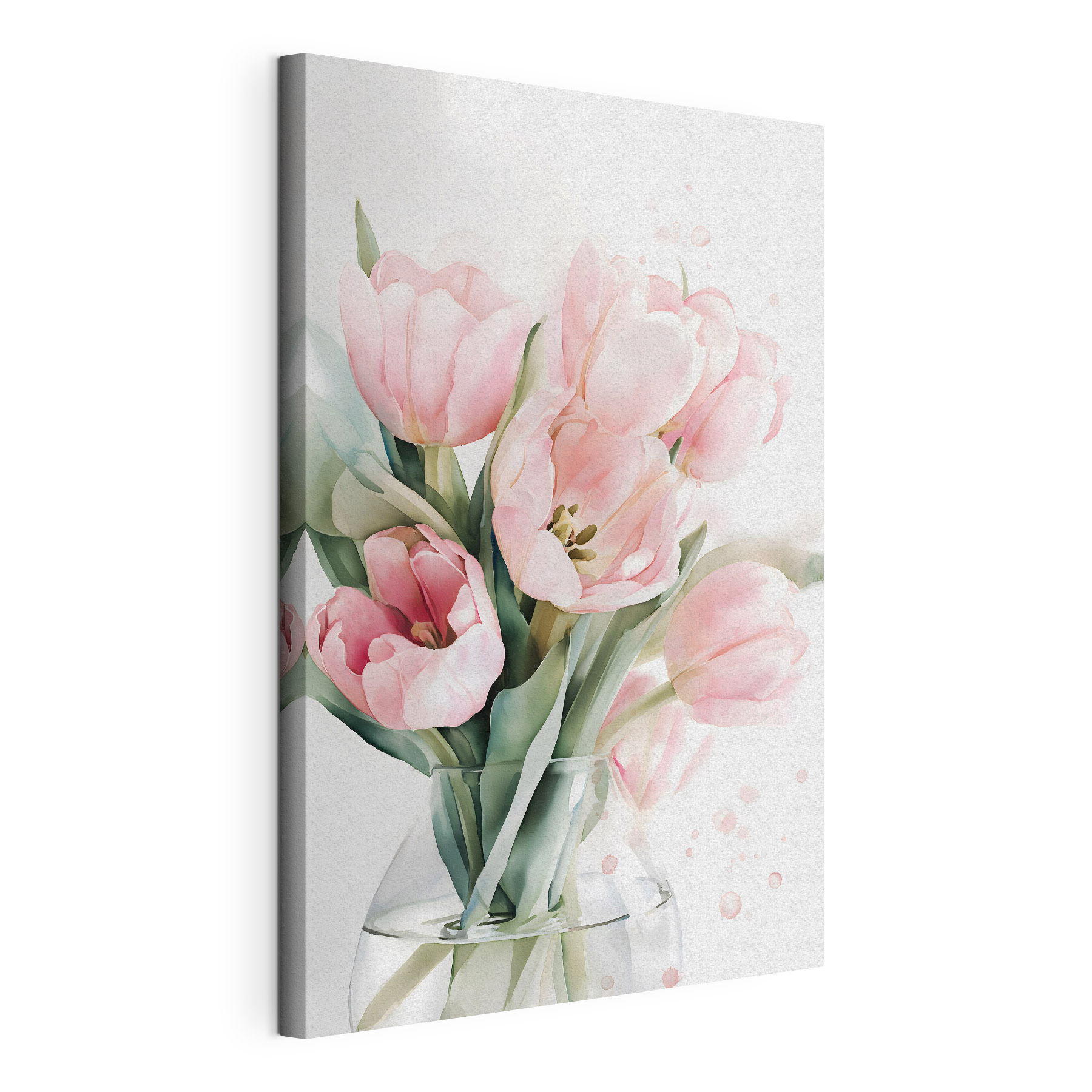 Bouquet of delicate pink tulips Bouquet of delicate pink tulips