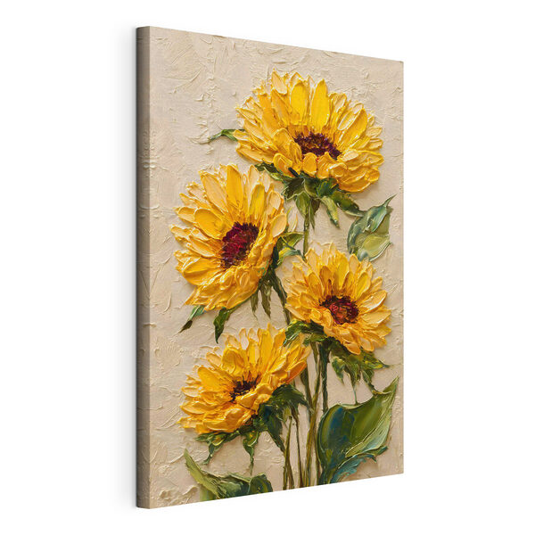 Wandbilder Gemälde mit gelben Blumen (Artikelnummer: s49231) Wandbilder Wandbilder Gemälde mit gelben Blumen (Artikelnummer: s49231)