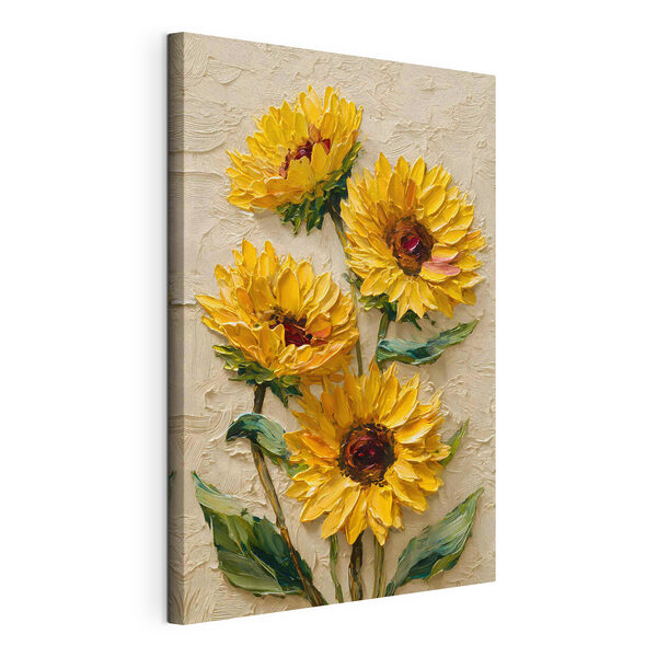 Wandbilder Gemälde mit gelben Blumen (Artikelnummer: s49232) Wandbilder Wandbilder Gemälde mit gelben Blumen (Artikelnummer: s49232)