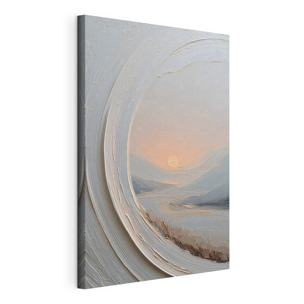 White and orange sky White and orange sky