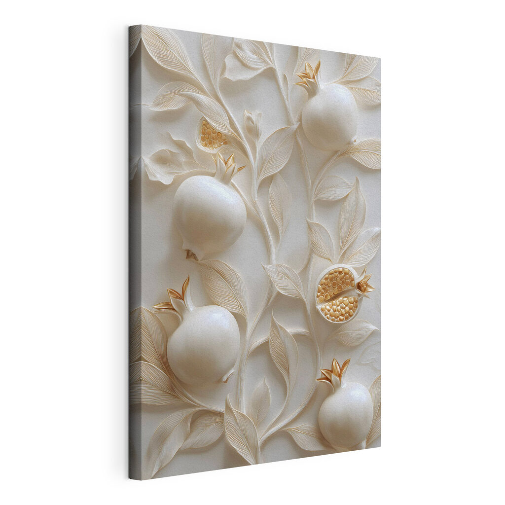 Elegant decor featuring pomegranate motifs