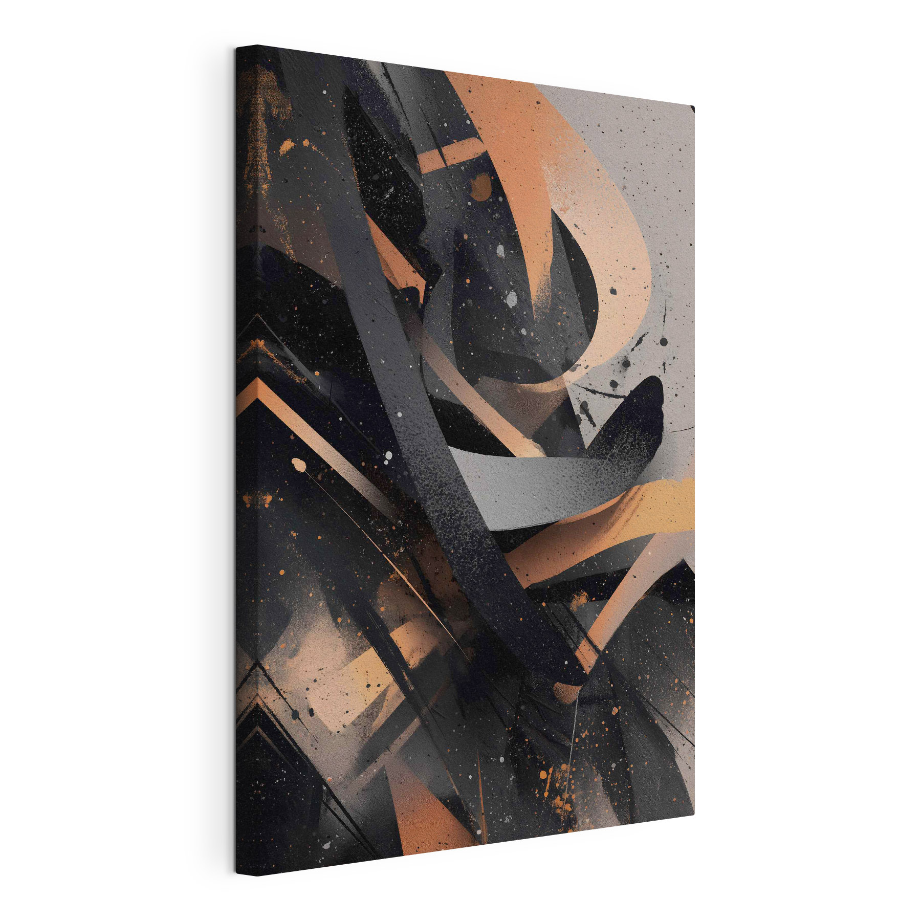 Dynamic forms in muted colors Dynamic forms in muted colors