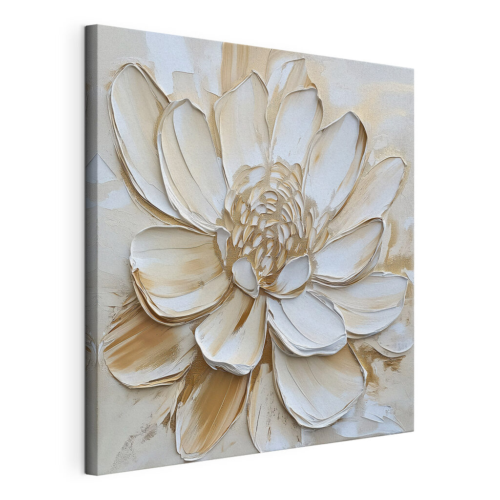 Delicate layers of creamy petals Delicate layers of creamy petals