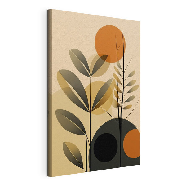 Wandbilder Wandbilder Von der Natur inspiriertes, minimalistisches Kunstdesign (Artikelnummer: s49438)