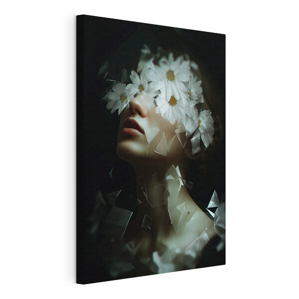Wandbilder Frau mit Blumen im Gesicht (Artikelnummer: s49454) Wandbilder Wandbilder Frau mit Blumen im Gesicht (Artikelnummer: s49454)