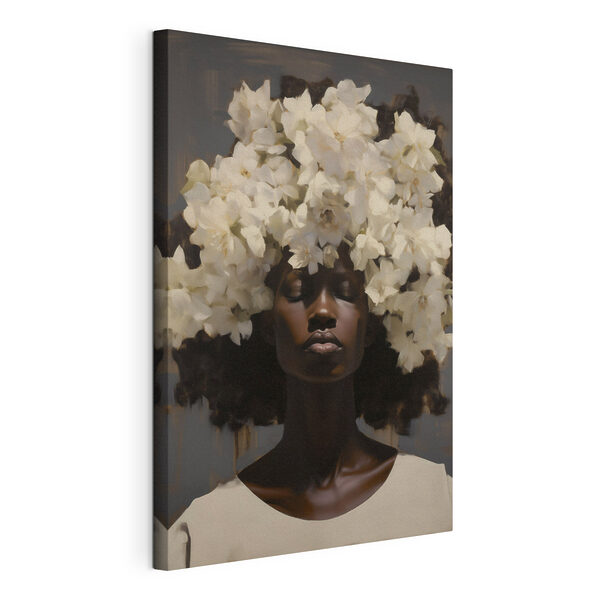 Wandbilder Frau mit Blumen auf dem Kopf (Artikelnummer: s49455) Wandbilder Wandbilder Frau mit Blumen auf dem Kopf (Artikelnummer: s49455)