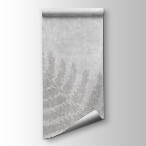 Grey and white floral pattern