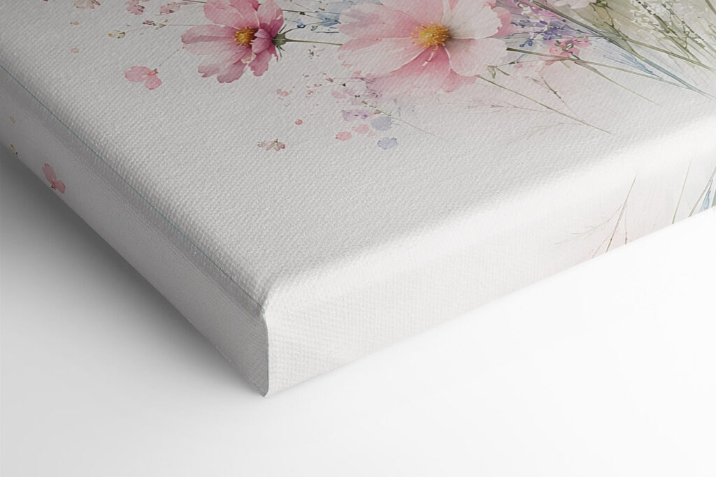 Bouquet of flowers on a white background