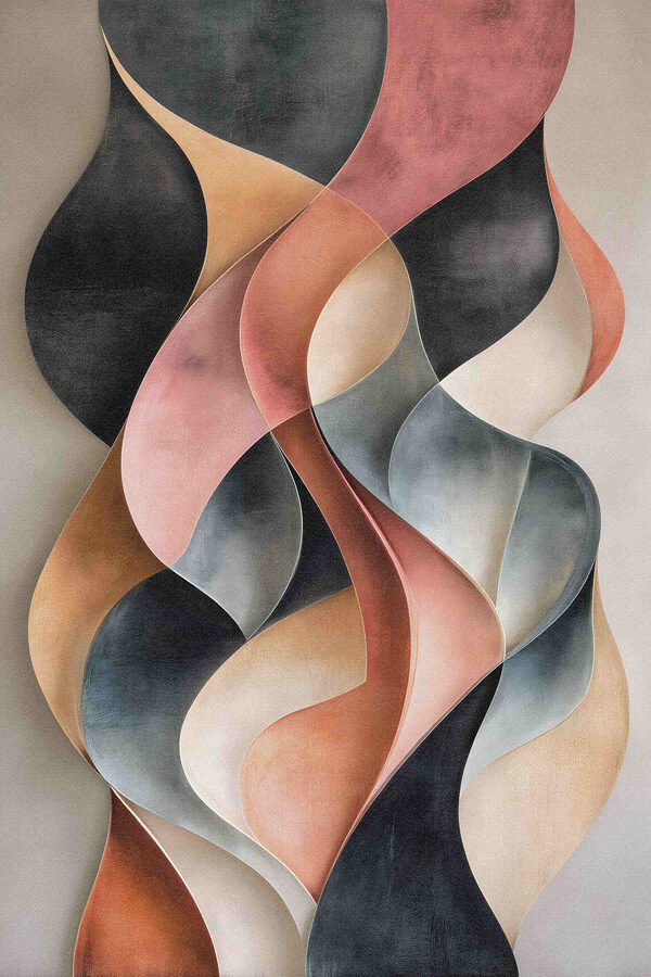 Colorful art piece of paper