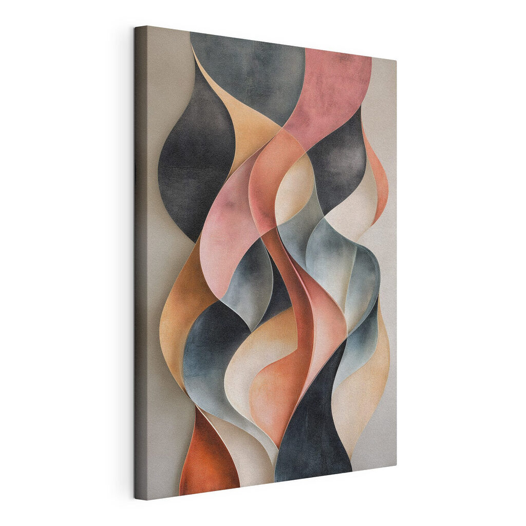 Colorful art piece of paper