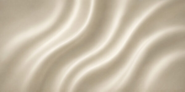 White fabric with wavy folds White fabric with wavy folds