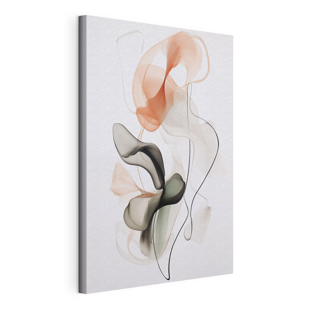 Delicate shapes in soft hues