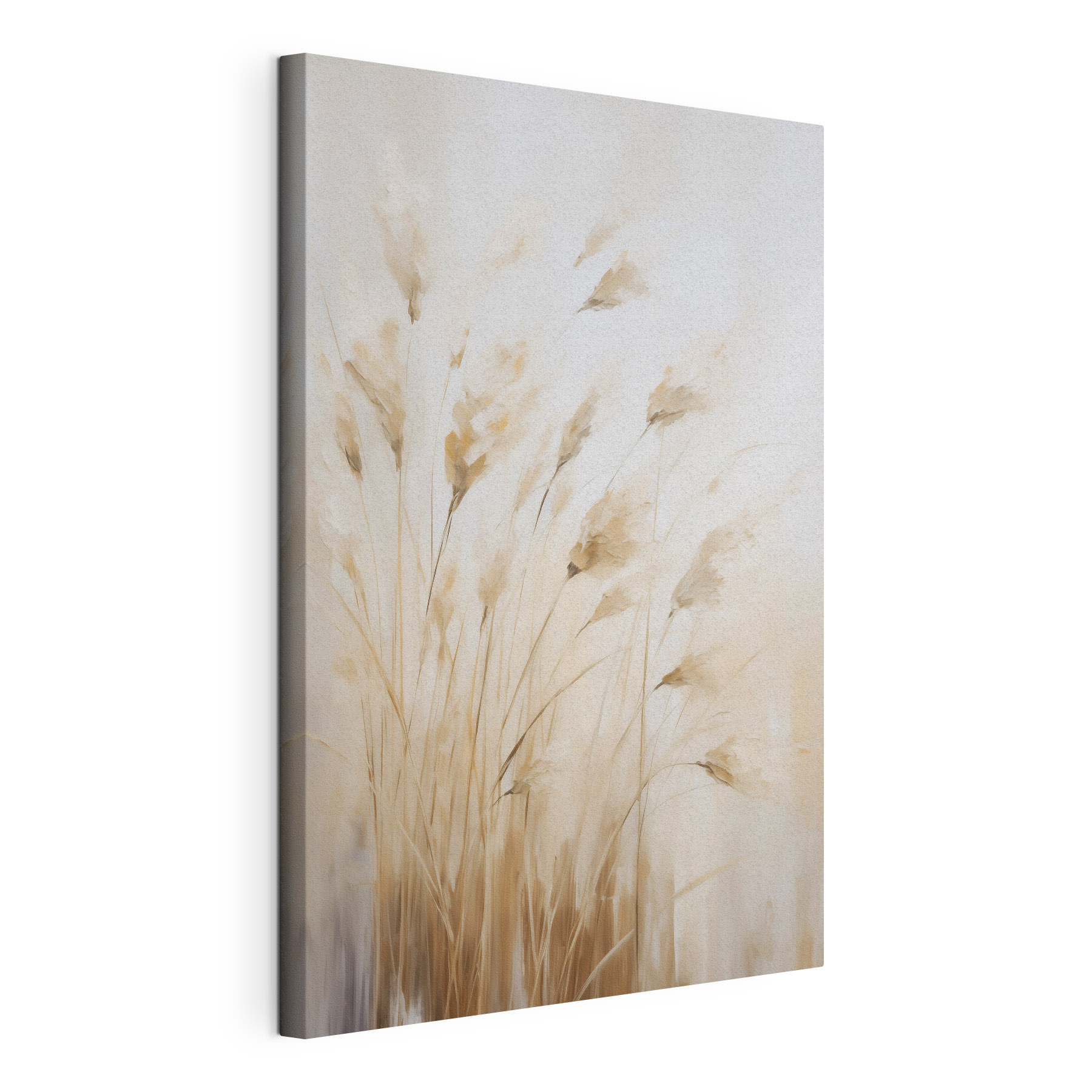 Delicate grasses in soft hues