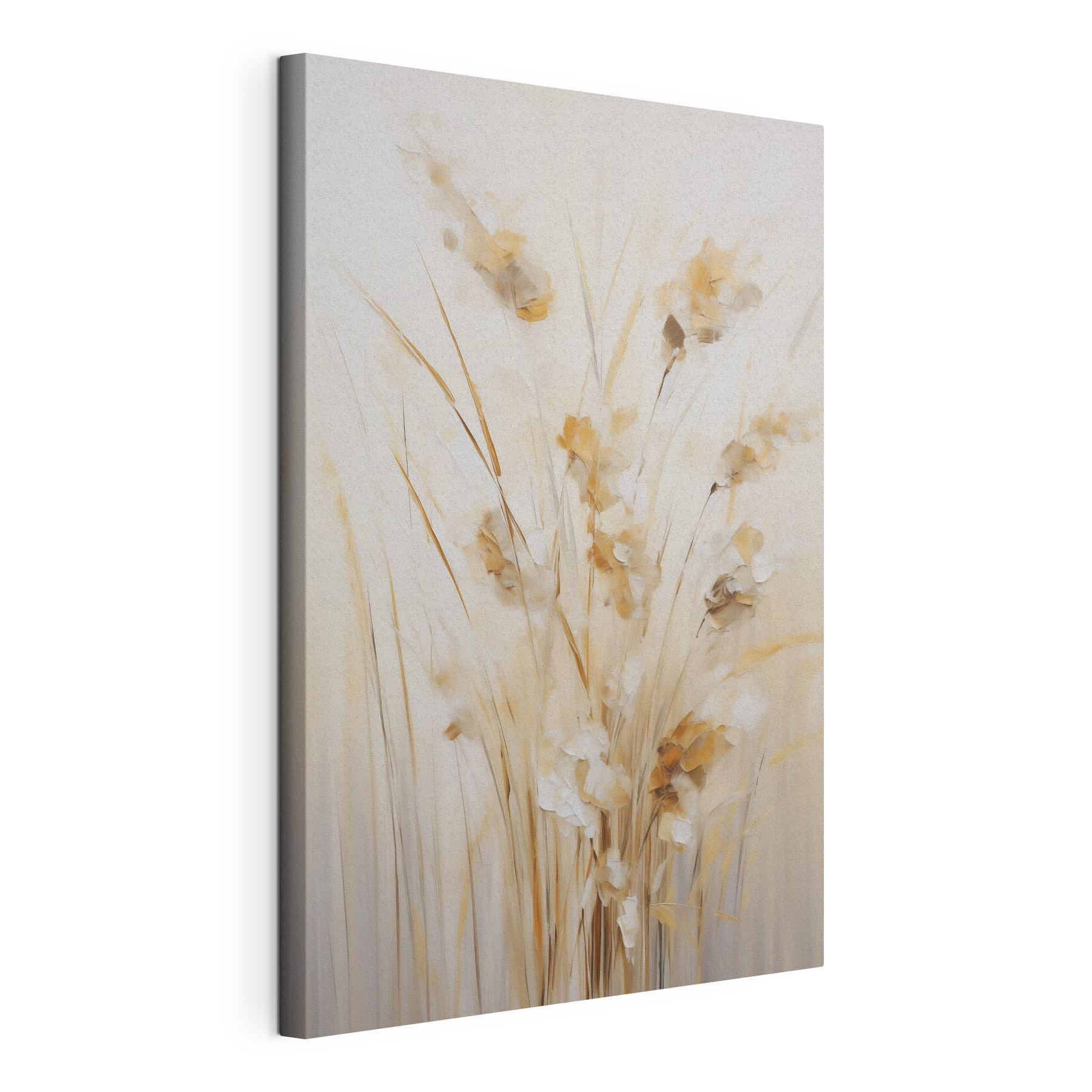 Painting of flowers in a vase