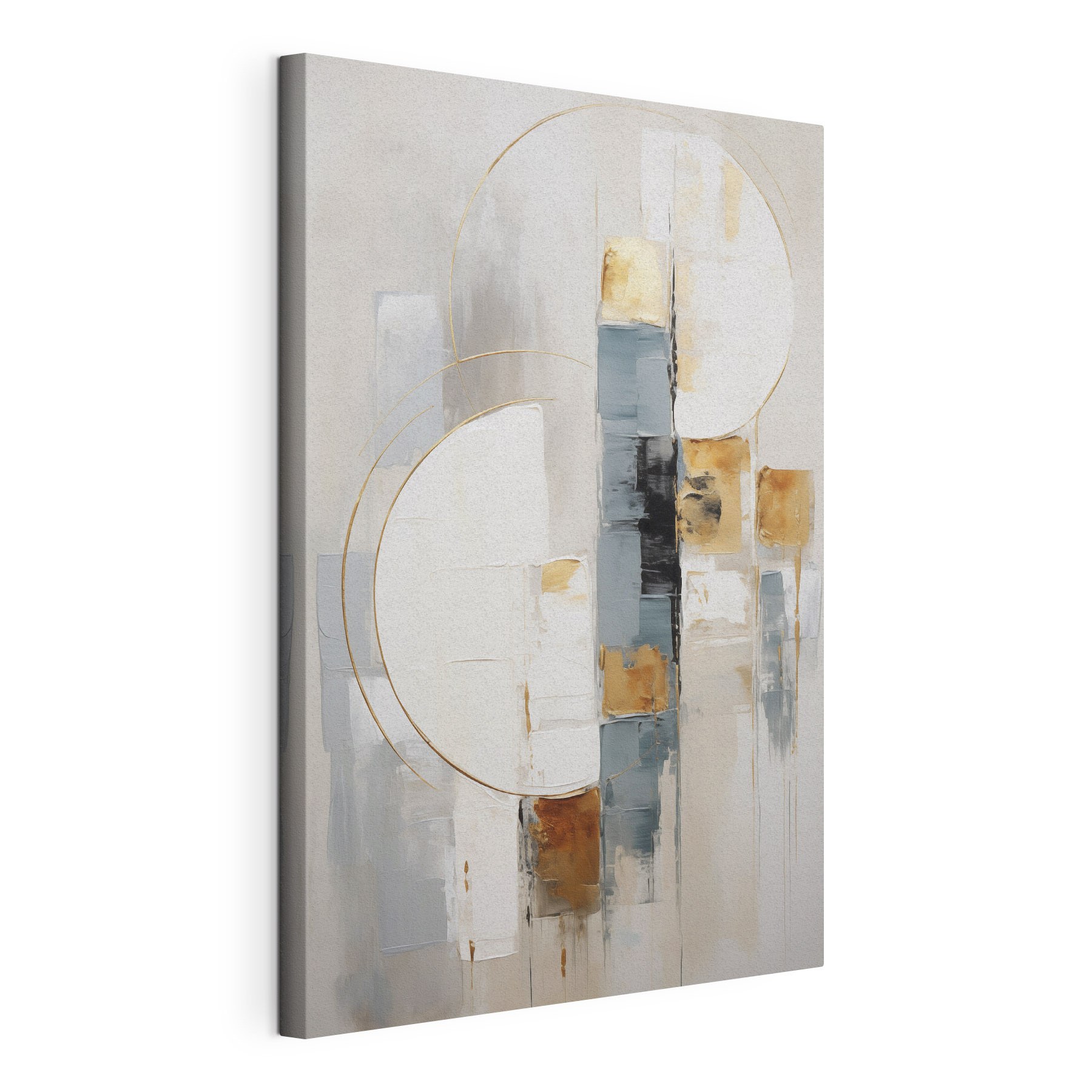 Abstract shapes in serene colors Abstract shapes in serene colors