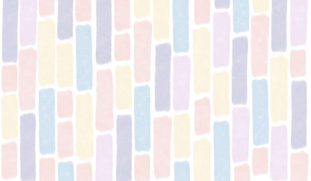 Colorful rectangular shapes on a white background