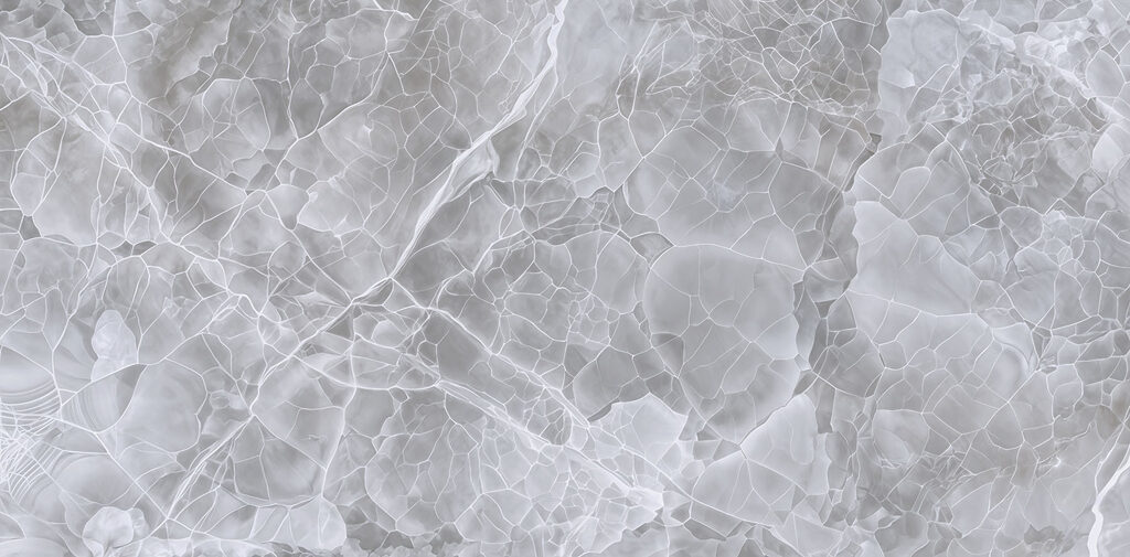 Ethereal layers of icy white hues