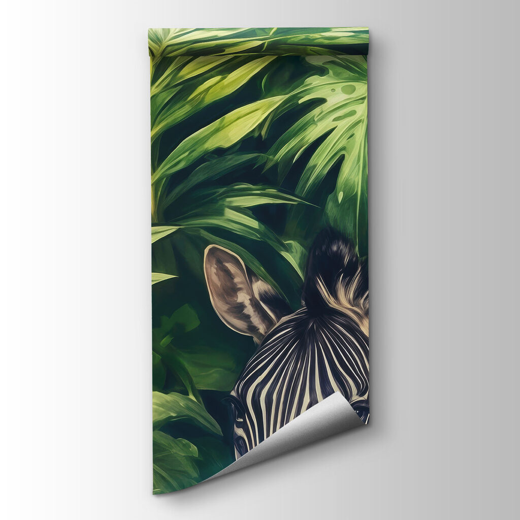 Group of animals in a jungle Group of animals in a jungle