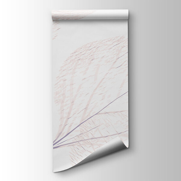 Delicate leaves on soft background