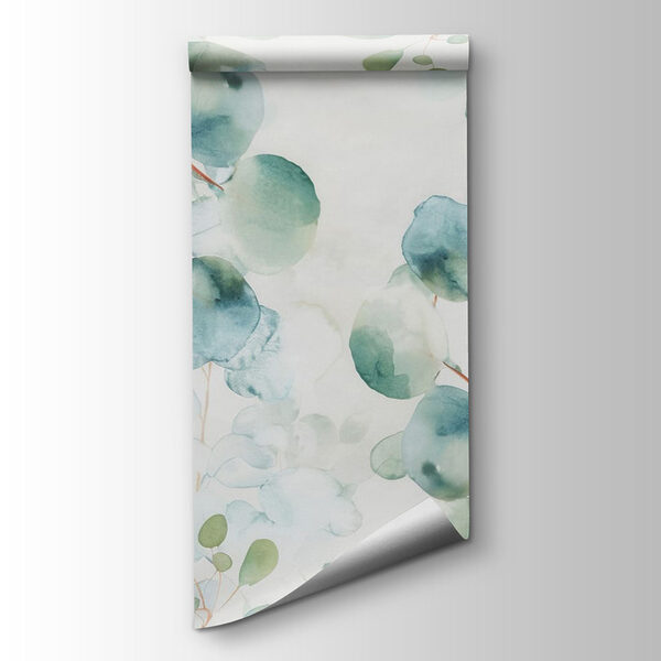 Delicate leaves in soft watercolor hues Delicate leaves in soft watercolor hues