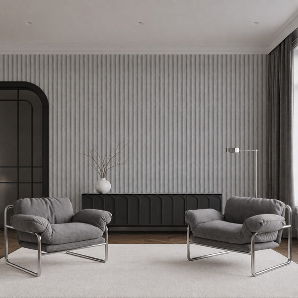 Minimalistisches Design mit vertikalen Linien Minimalistisches Design mit vertikalen Linien