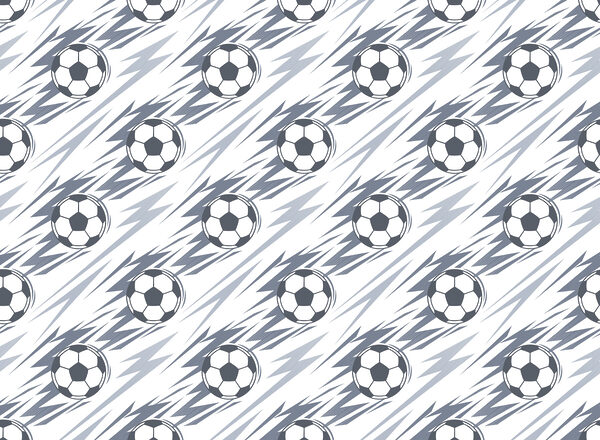 Pattern of football balls