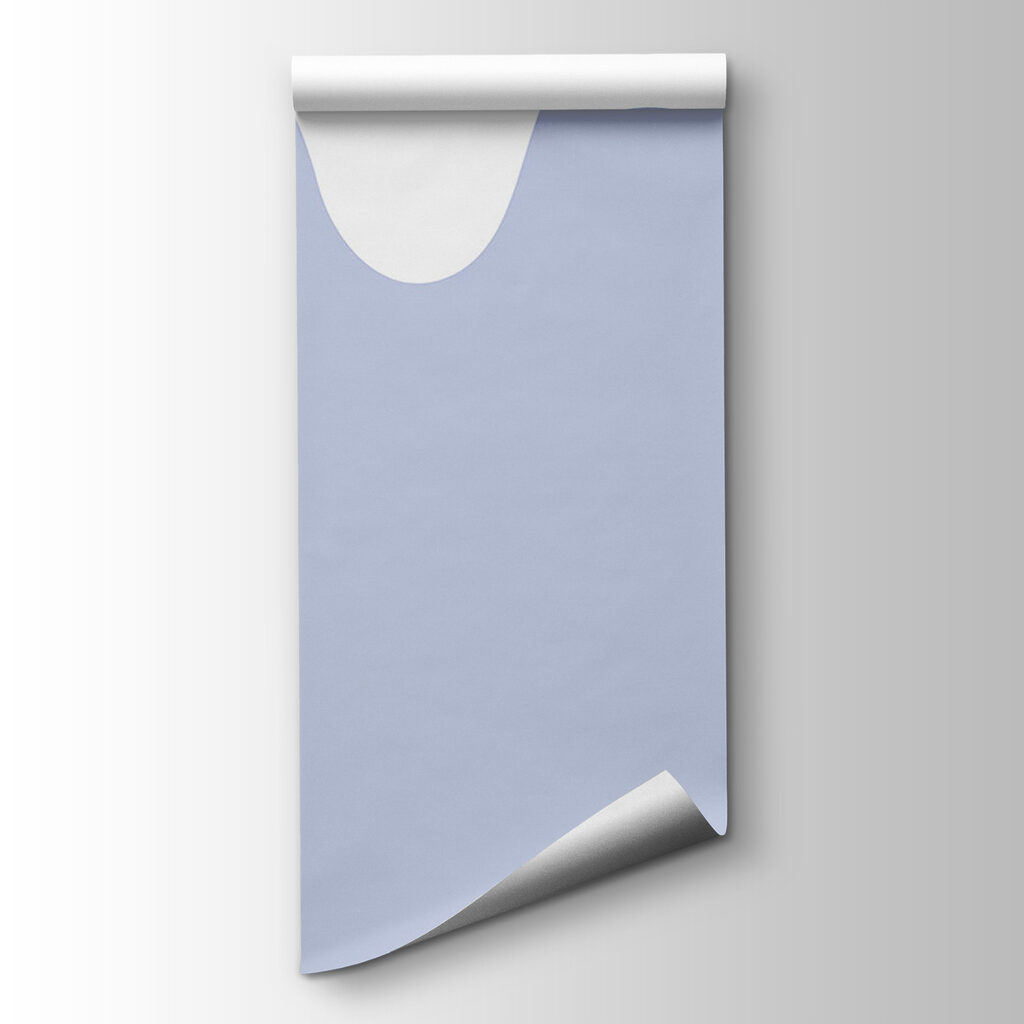 White and blue wave