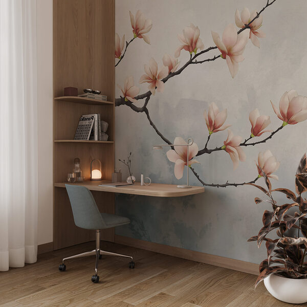 Zweig mit Blüten Zweig mit Blüten