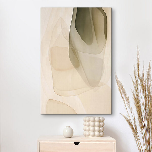 Soft curves in gentle hues