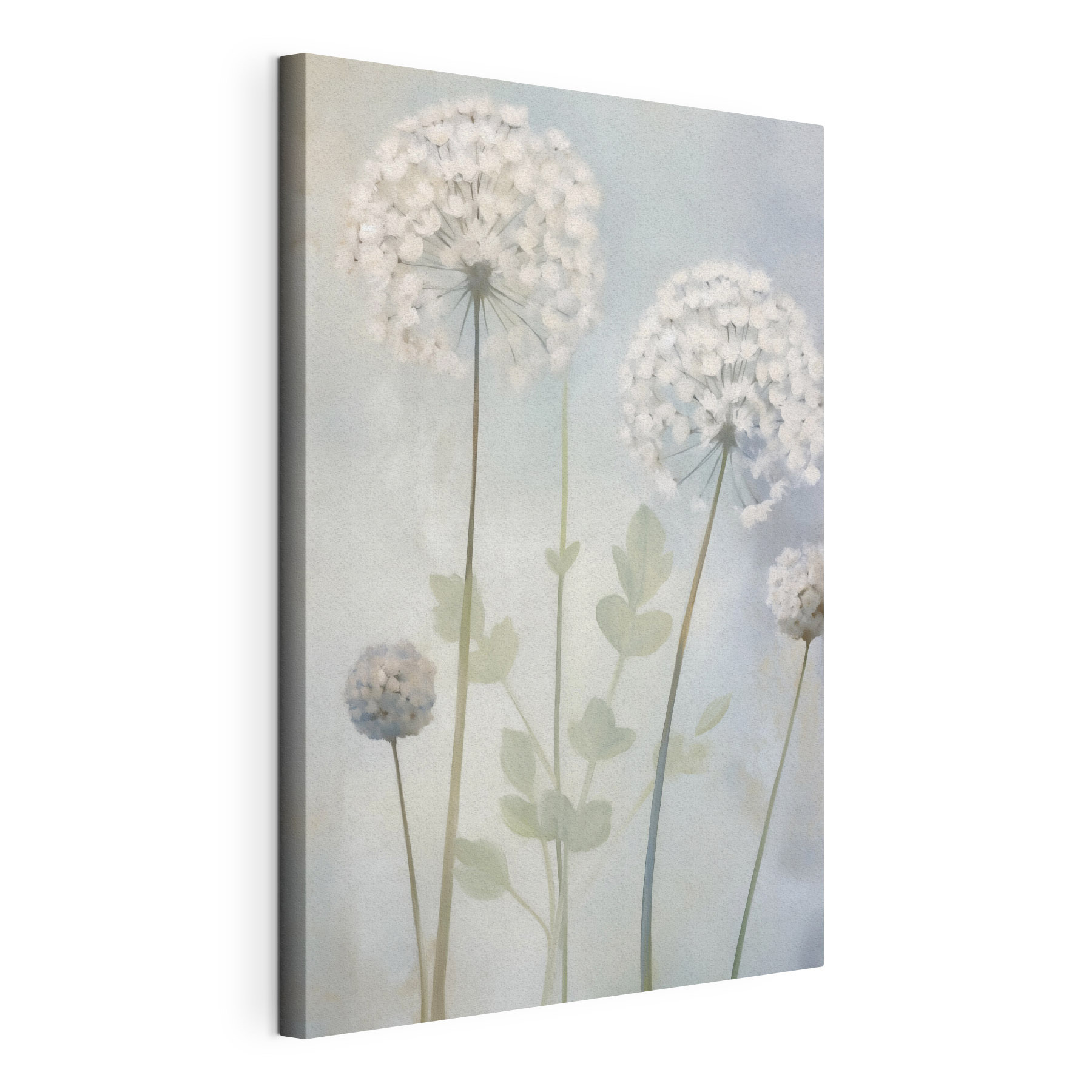 Painting of white flowers
