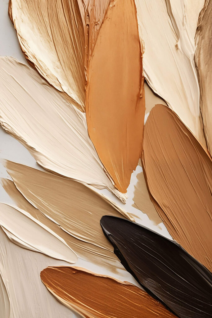 Vibrant array of paint swatches Vibrant array of paint swatches
