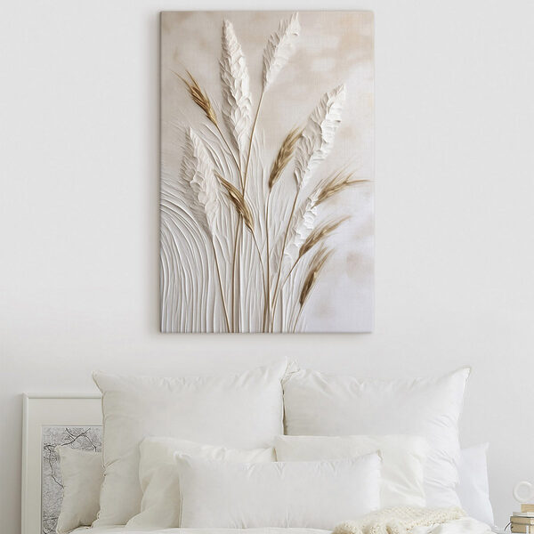 Delicate strokes in soft earth tones Delicate strokes in soft earth tones