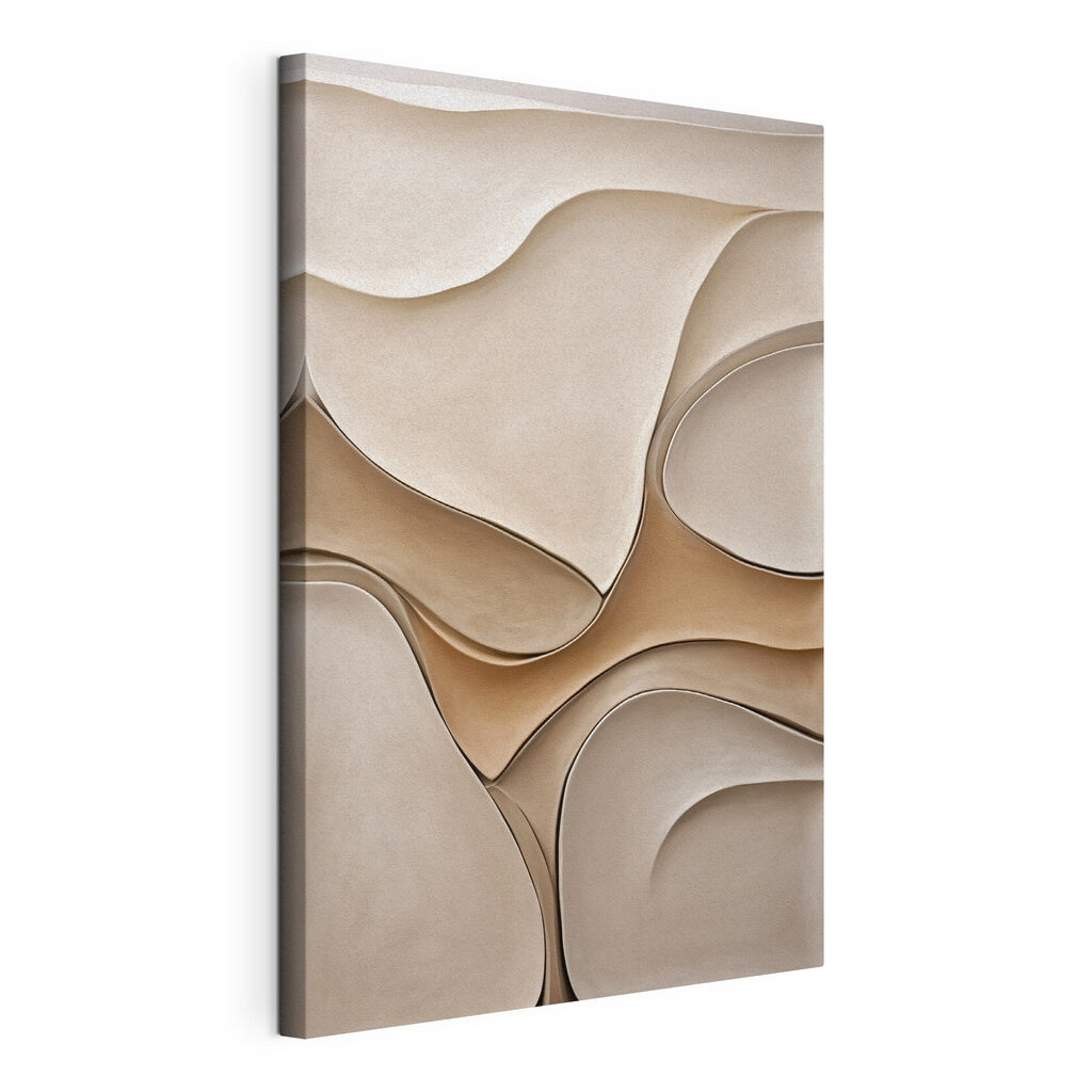 Gentle curves in soft tones Gentle curves in soft tones